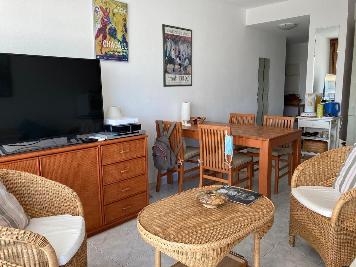 Residence Avec Piscine, Plage A 100 M, Cannes Et Juan Les Pins A 5 Min, Wifi ゴルフ・ジュアン エクステリア 写真